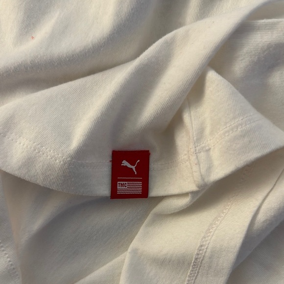 Puma / TMC puma marathon Collab, Nipsey Hussle, White Short Sleeve Tee - Picture 6 of 7